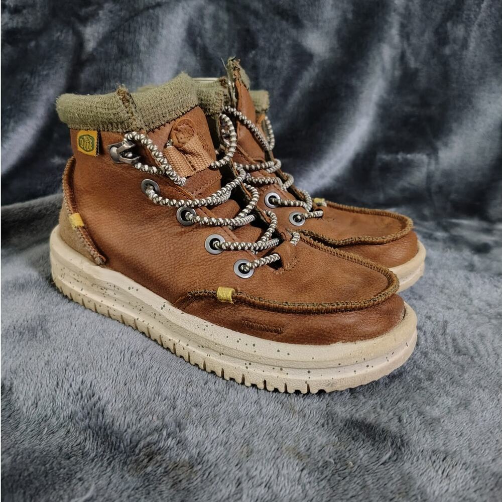 Hey Dude Kids Walnut Bradley Boot Youth TD12